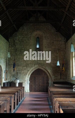 St. Peter`s Church, Stanway, Gloucestershire, England, UK Stock Photo